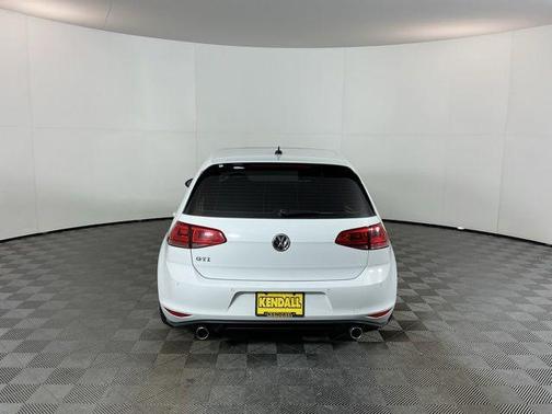 Pure White 2016 Volkswagen Golf GTI 2.0T Autobahn 4-Door