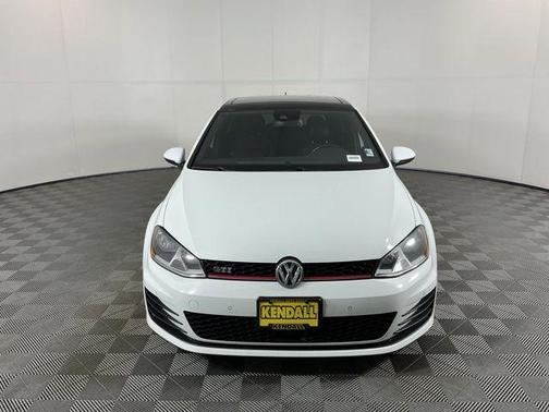 Pure White 2016 Volkswagen Golf GTI 2.0T Autobahn 4-Door
