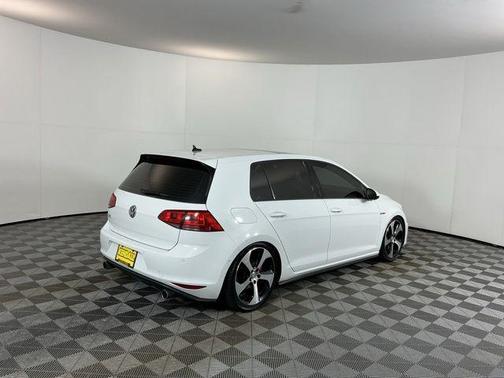 Pure White 2016 Volkswagen Golf GTI 2.0T Autobahn 4-Door
