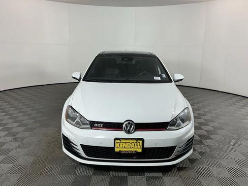 Pure White 2016 Volkswagen Golf GTI 2.0T Autobahn 4-Door