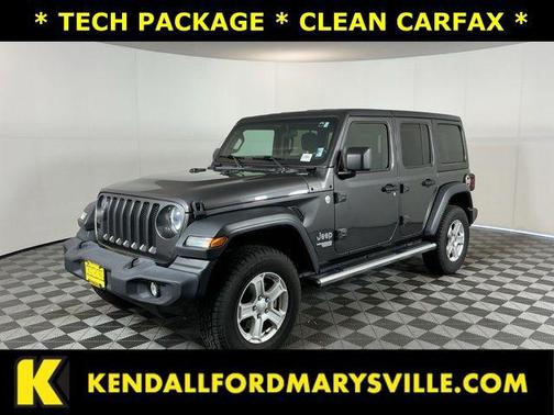 Granite Crystal Metallic Clearcoat 2020 Jeep Wrangler Unlimited Sport