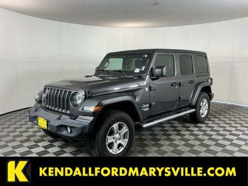 Granite Crystal Metallic Clearcoat 2020 Jeep Wrangler Unlimited Sport