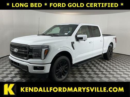 Oxford White 2025 Ford F-150 Lariat