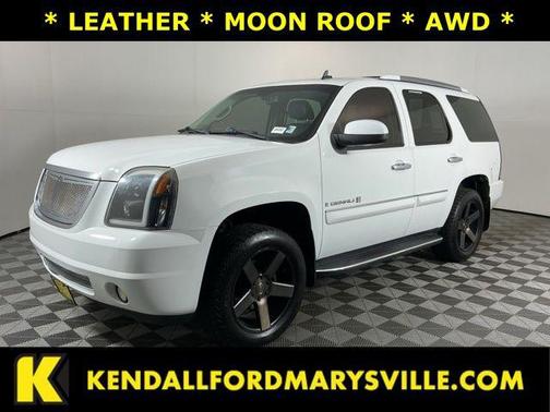 Summit White 2008 GMC Yukon Denali
