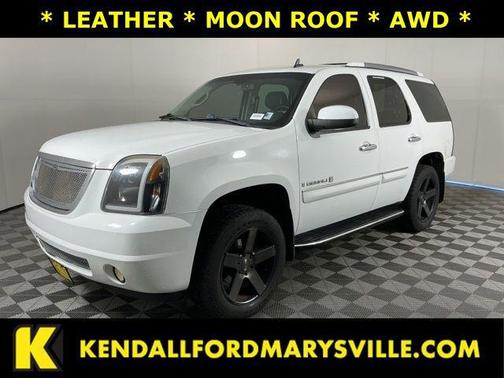 Summit White 2008 GMC Yukon Denali
