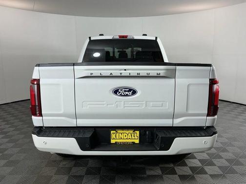 Star White Metallic Tri-Coat 2026 Ford F-150 Platinum