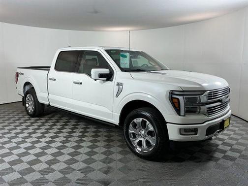 Star White Metallic Tri-Coat 2026 Ford F-150 Platinum