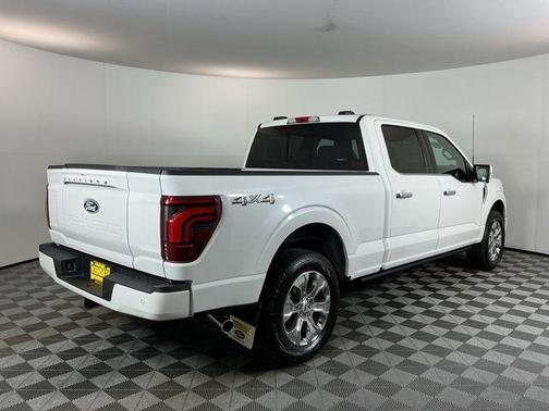 Star White Metallic Tri-Coat 2026 Ford F-150 Platinum