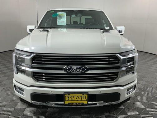 Star White Metallic Tri-Coat 2026 Ford F-150 Platinum