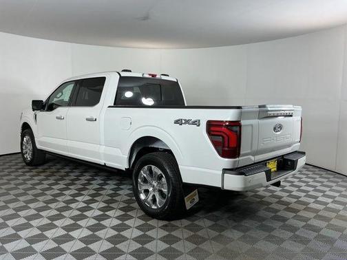 Star White Metallic Tri-Coat 2026 Ford F-150 Platinum