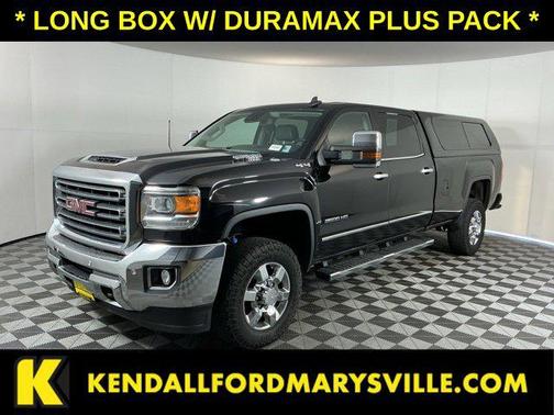 Onyx Black 2019 GMC Sierra 3500 SLT