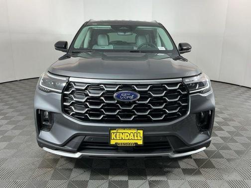 Carbonized Gray Metallic 2026 Ford Explorer Platinum