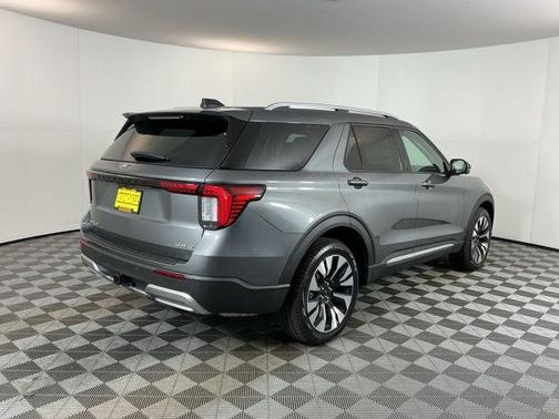 Carbonized Gray Metallic 2026 Ford Explorer Platinum