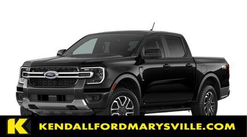 Shadow Black 2026 Ford Ranger LARIAT