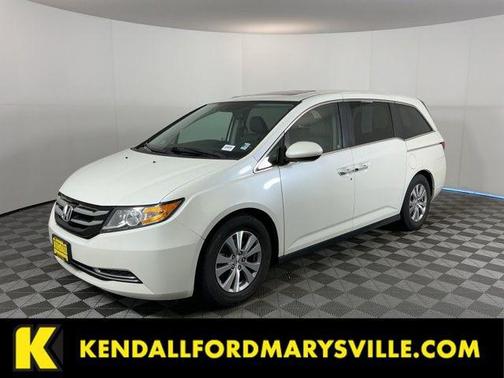White Diamond Pearl 2014 Honda Odyssey EX-L
