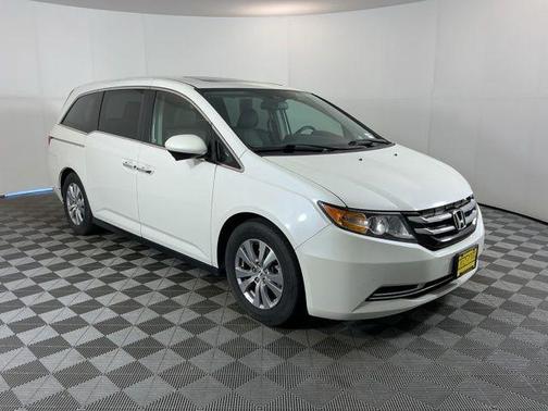 White Diamond Pearl 2014 Honda Odyssey EX-L