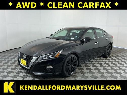 Super Black 2019 Nissan Altima 2.5 Platinum