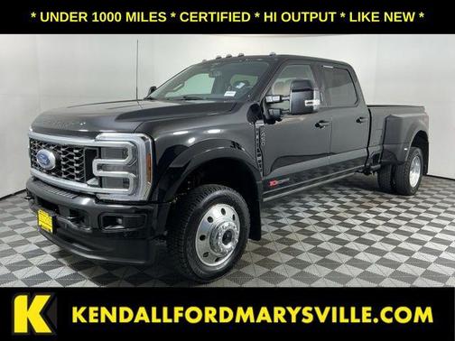 Black Metallic 2026 Ford F-450 Platinum