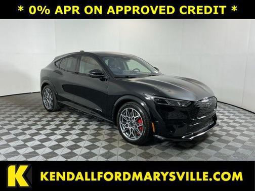 Shadow Black 2025 Ford Mustang Mach-E GT