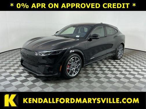 Shadow Black 2025 Ford Mustang Mach-E GT