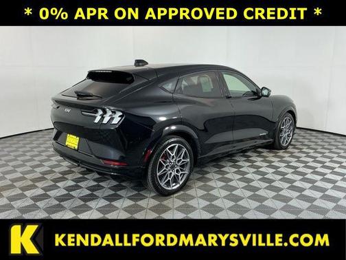 Shadow Black 2025 Ford Mustang Mach-E GT