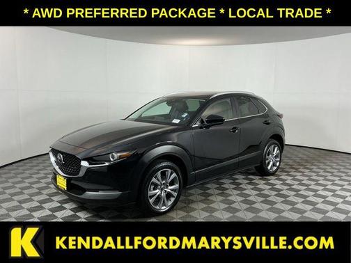 Jet Black Mica 2023 Mazda CX-30 2.5 S Preferred Package