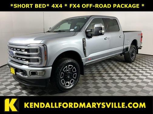 Iconic Silver Metallic 2024 Ford F-350 Platinum