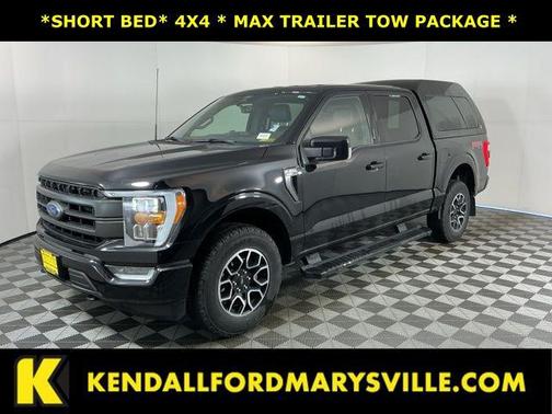 Agate Black Metallic 2022 Ford F-150 Lariat