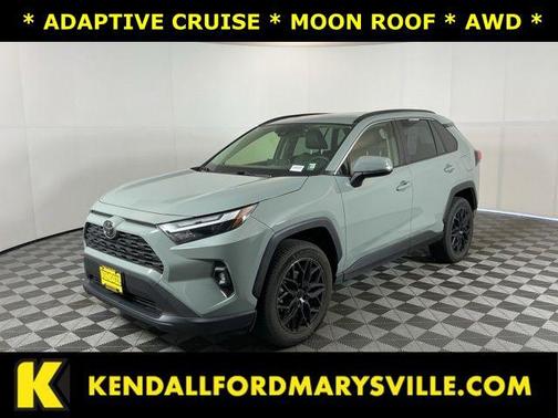 Lunar Rock 2023 Toyota RAV4 XLE Premium