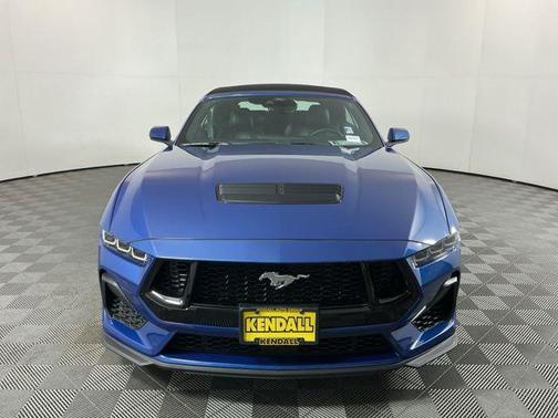 Atlas Blue Metallic 2024 Ford Mustang GT Premium