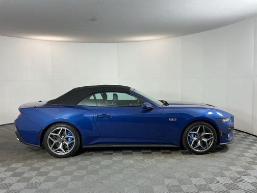 Atlas Blue Metallic 2024 Ford Mustang GT Premium