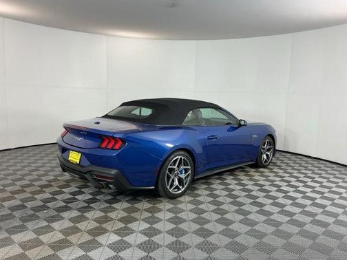 Atlas Blue Metallic 2024 Ford Mustang GT Premium