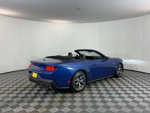 Atlas Blue Metallic 2024 Ford Mustang GT Premium