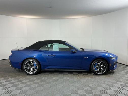 Atlas Blue Metallic 2024 Ford Mustang GT Premium