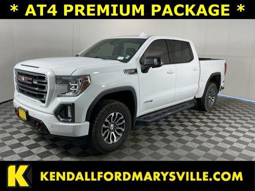 Summit White 2020 GMC Sierra 1500 AT4
