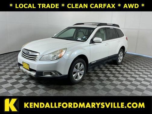 Satin White Pearl 2012 Subaru Outback 3.6R Limited