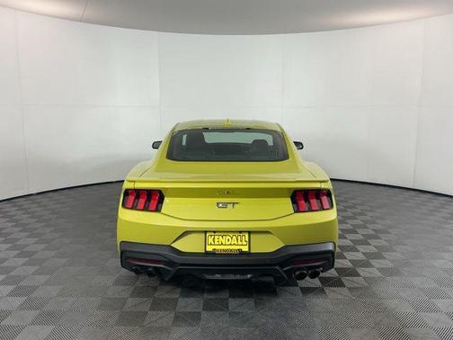 Intense Lime Yellow Metallic 2025 Ford Mustang GT Premium