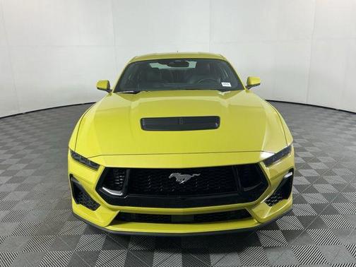 Intense Lime Yellow Metallic 2025 Ford Mustang GT Premium