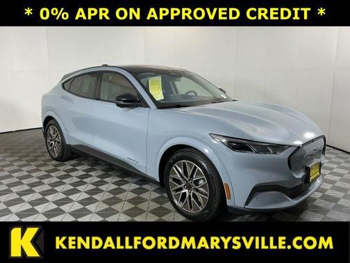 Glacier Gray Metallic TriCoat 2025 Ford Mustang Mach-E Premium