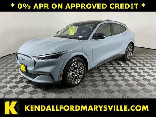 Glacier Gray Metallic TriCoat 2025 Ford Mustang Mach-E Premium