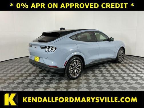 Glacier Gray Metallic TriCoat 2025 Ford Mustang Mach-E Premium