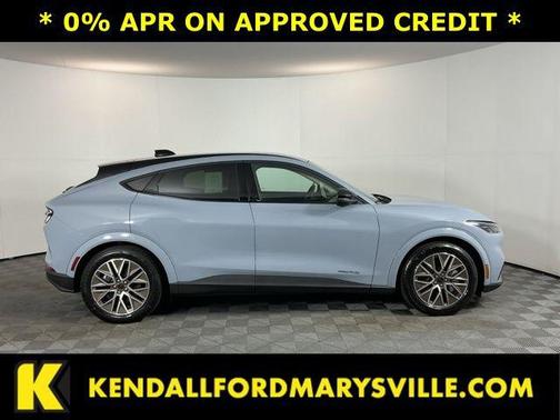 Glacier Gray Metallic TriCoat 2025 Ford Mustang Mach-E Premium