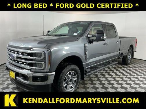 Grey 2025 Ford F-350 Lariat