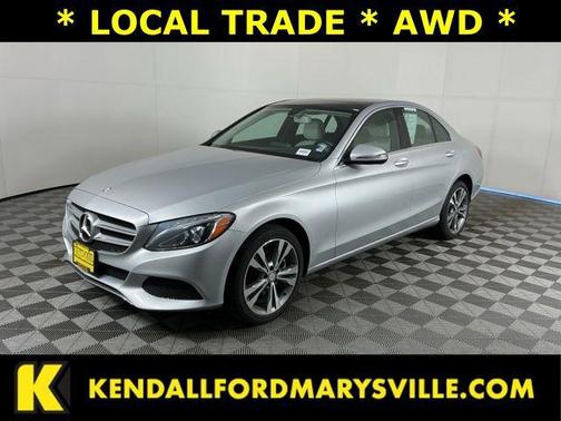 Iridium Silver Metallic 2016 Mercedes-Benz C-Class C 300 4MATIC