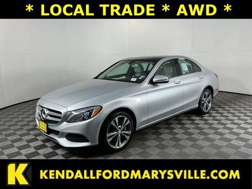 Iridium Silver Metallic 2016 Mercedes-Benz C-Class C 300 4MATIC