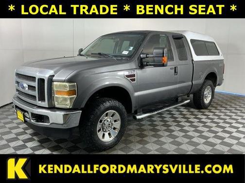 Dark Shadow Gray Clearcoat Metallic 2008 Ford F-250 XLT