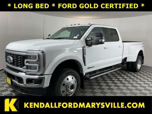 Oxford White 2025 Ford F-450 Lariat