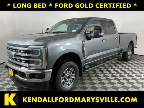 Grey 2025 Ford F-350 Lariat