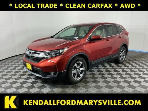 Basque Red Pearl II 2017 Honda CR-V EX-L