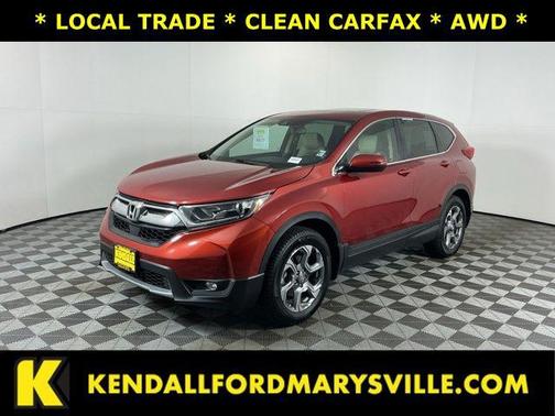 Basque Red Pearl II 2017 Honda CR-V EX-L